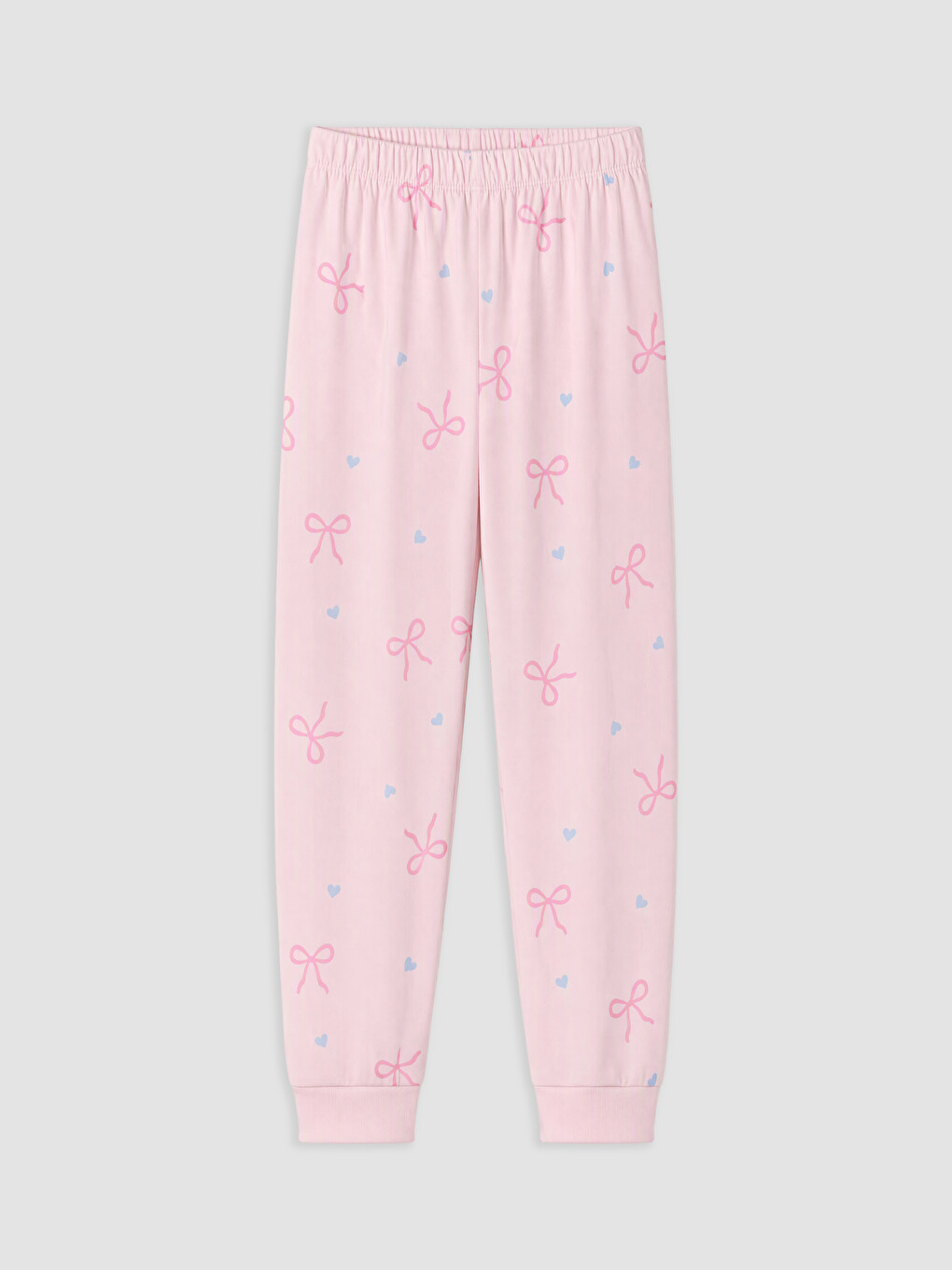 Crew Neck Girls' Pyjamas Set-3