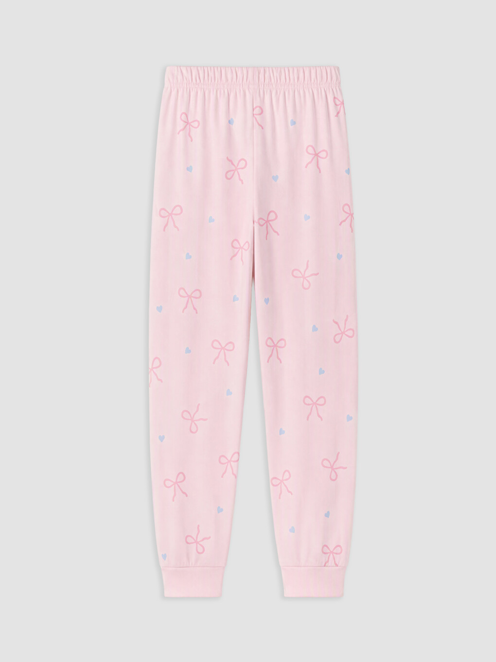 Crew Neck Girls' Pyjamas Set-4