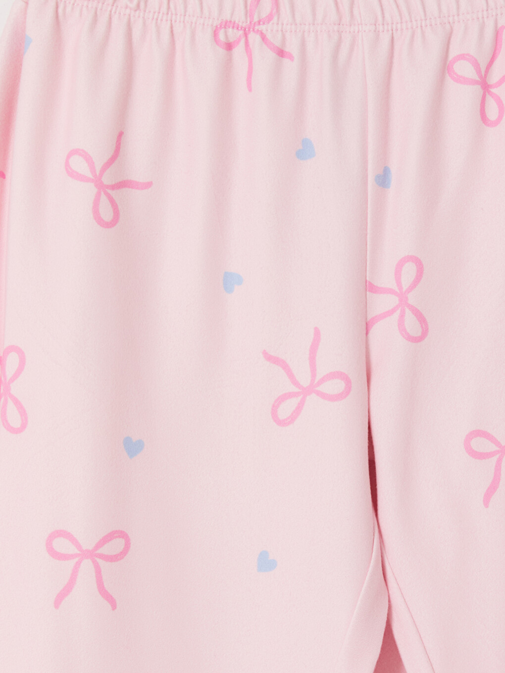 Crew Neck Girls' Pyjamas Set-6
