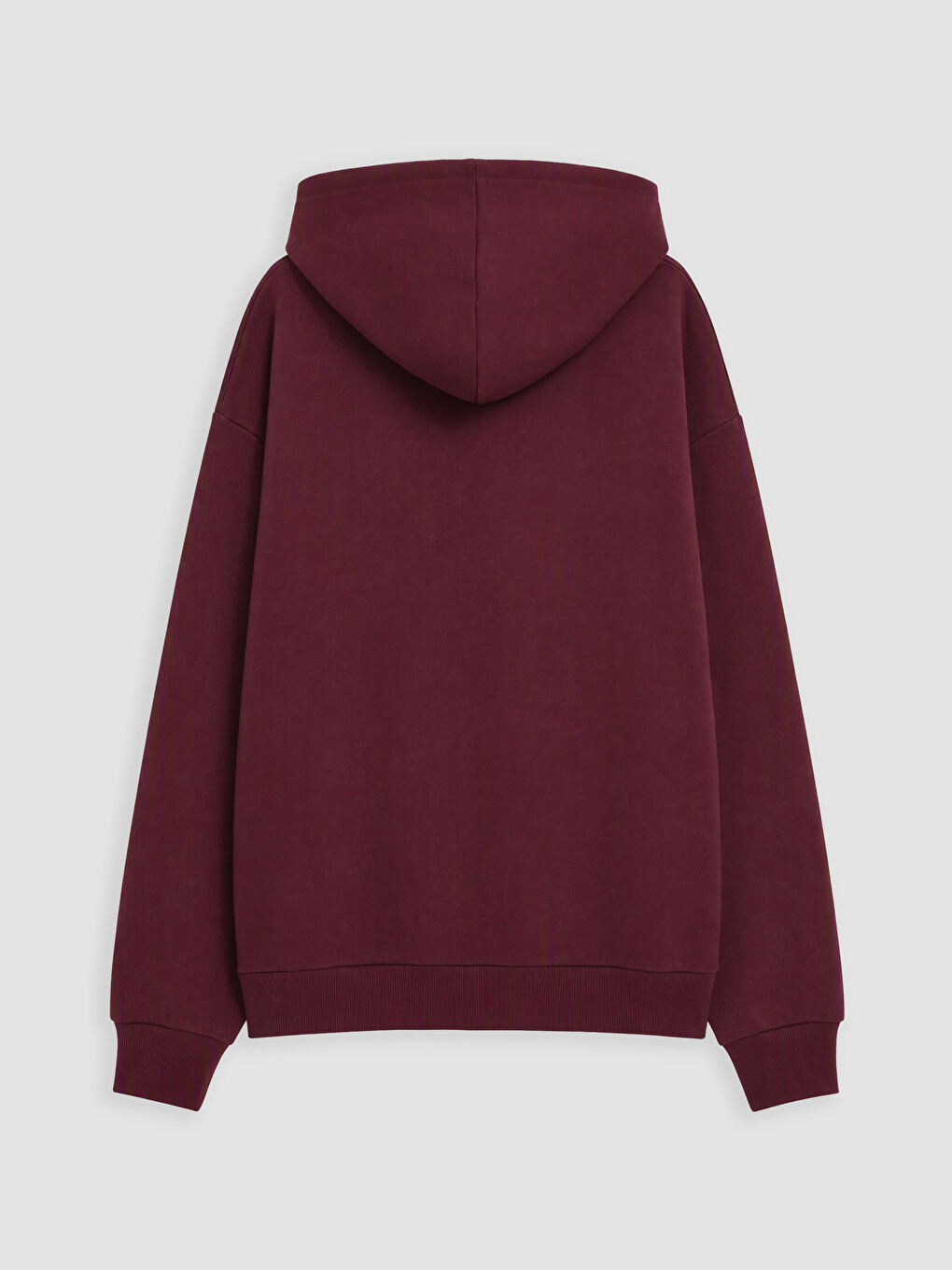 Hooded Girls' Thick Zip-up-2