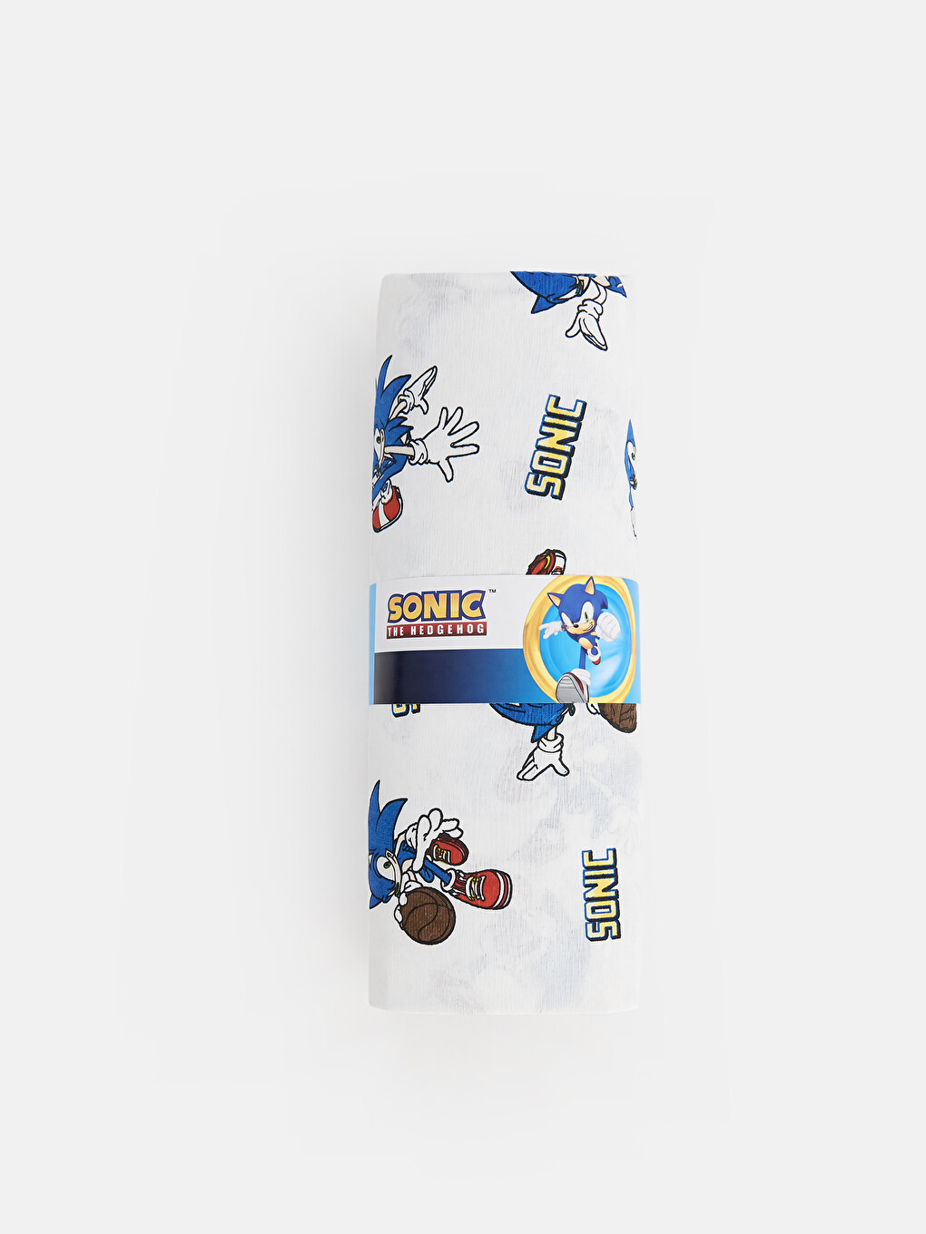 Çarçaf Pambuku I Stampuar Sonic Për Djem