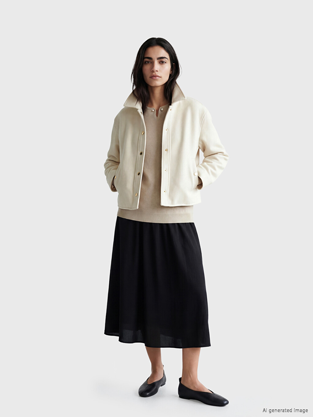 Women's Shirt Jacket-1