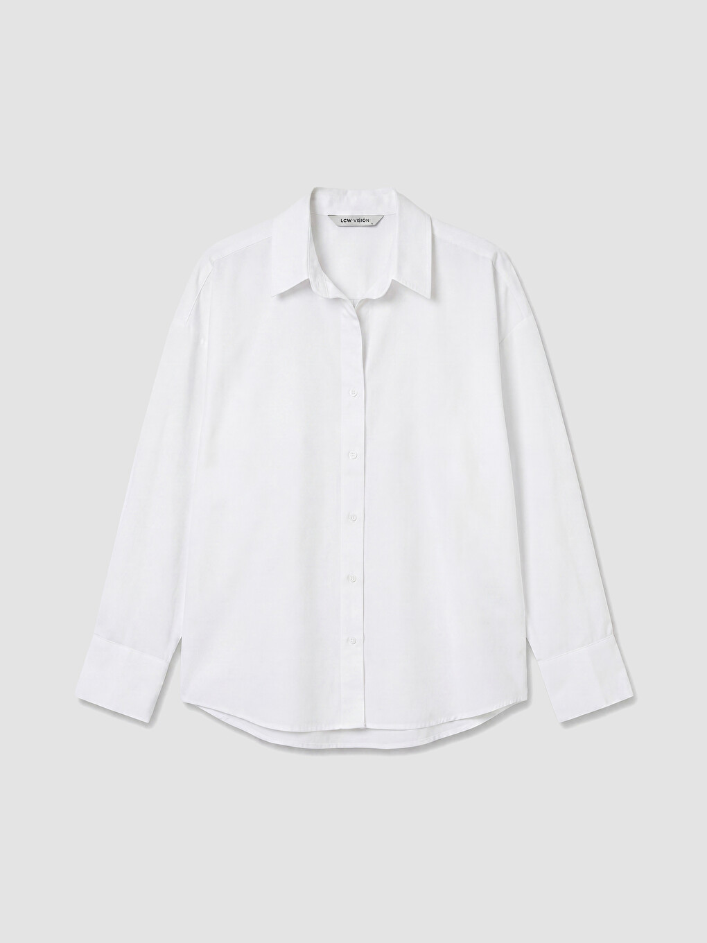 Oversize Fit Poplin Women's Shirt-4