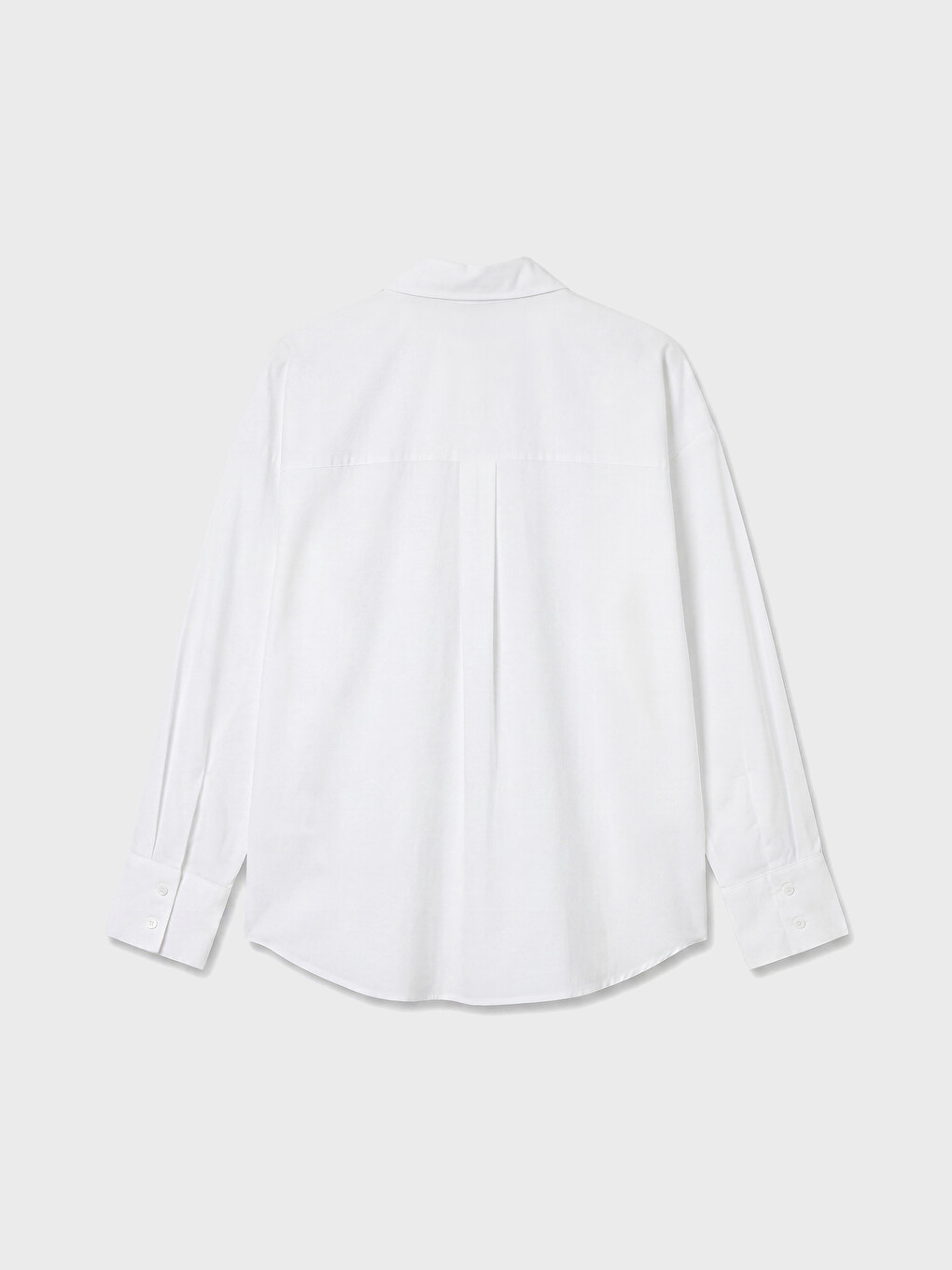 Oversize Fit Poplin Women's Shirt-5