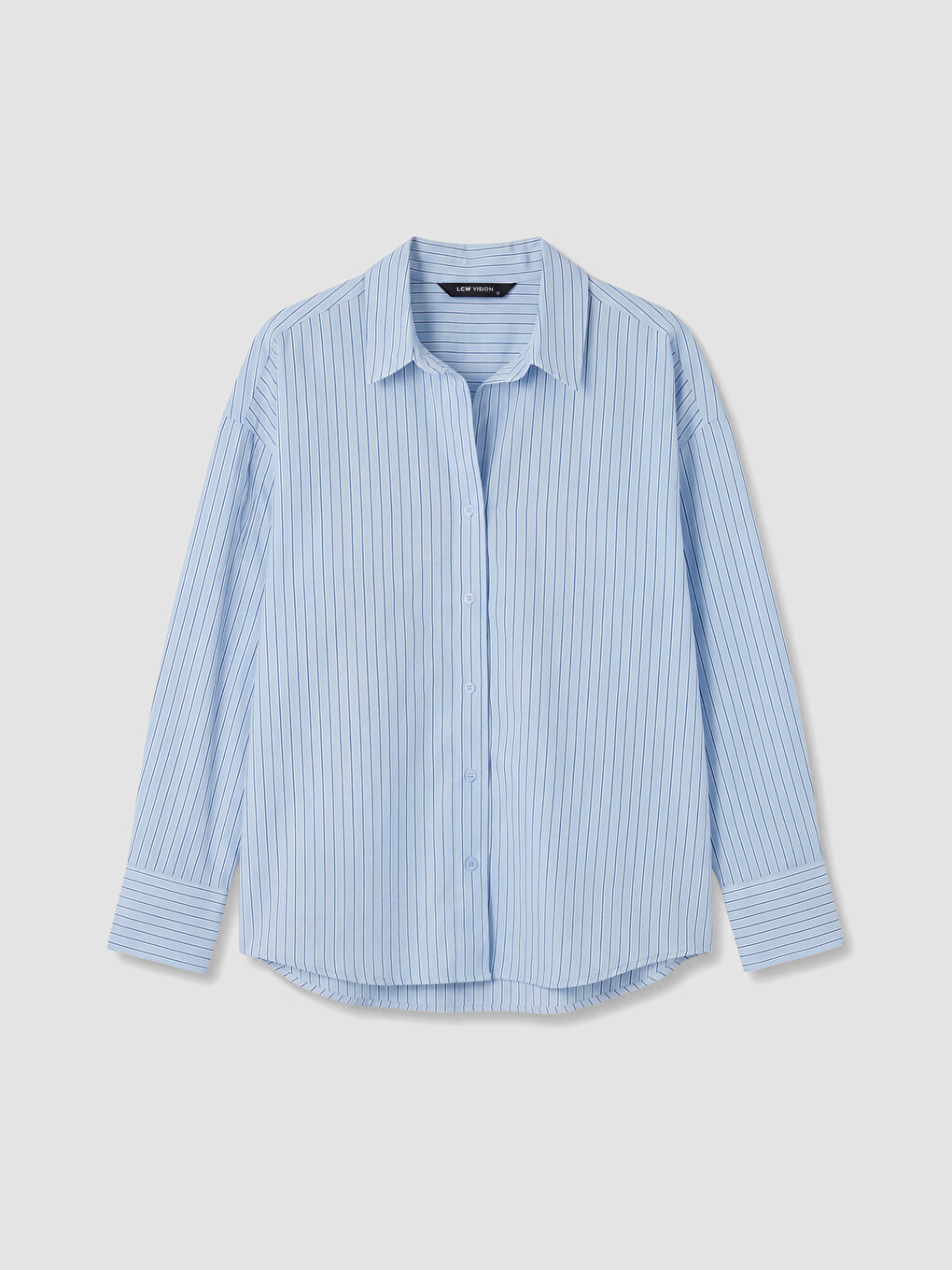 Woman Blue Shirt-3