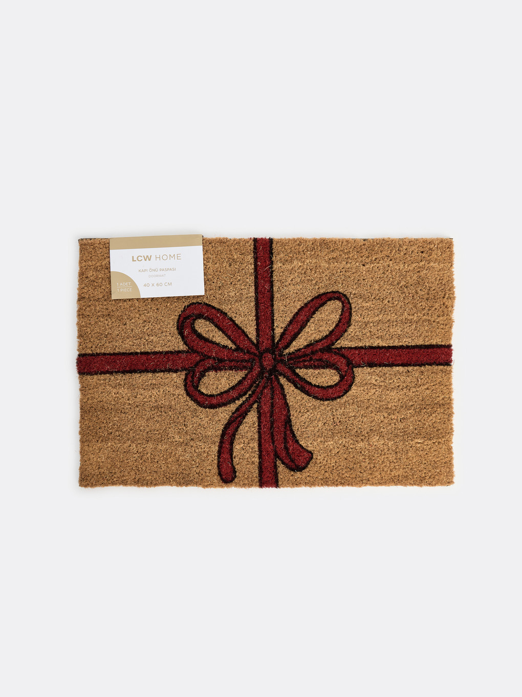 Bow Printed Door Front Mat 40x60 Cm-1