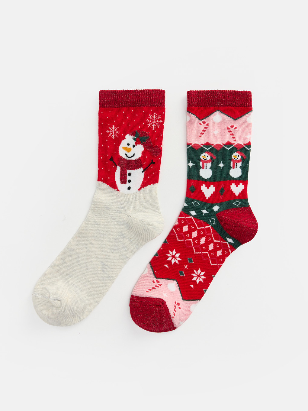 2 Pack New Year Themed Women's Ankle Socks