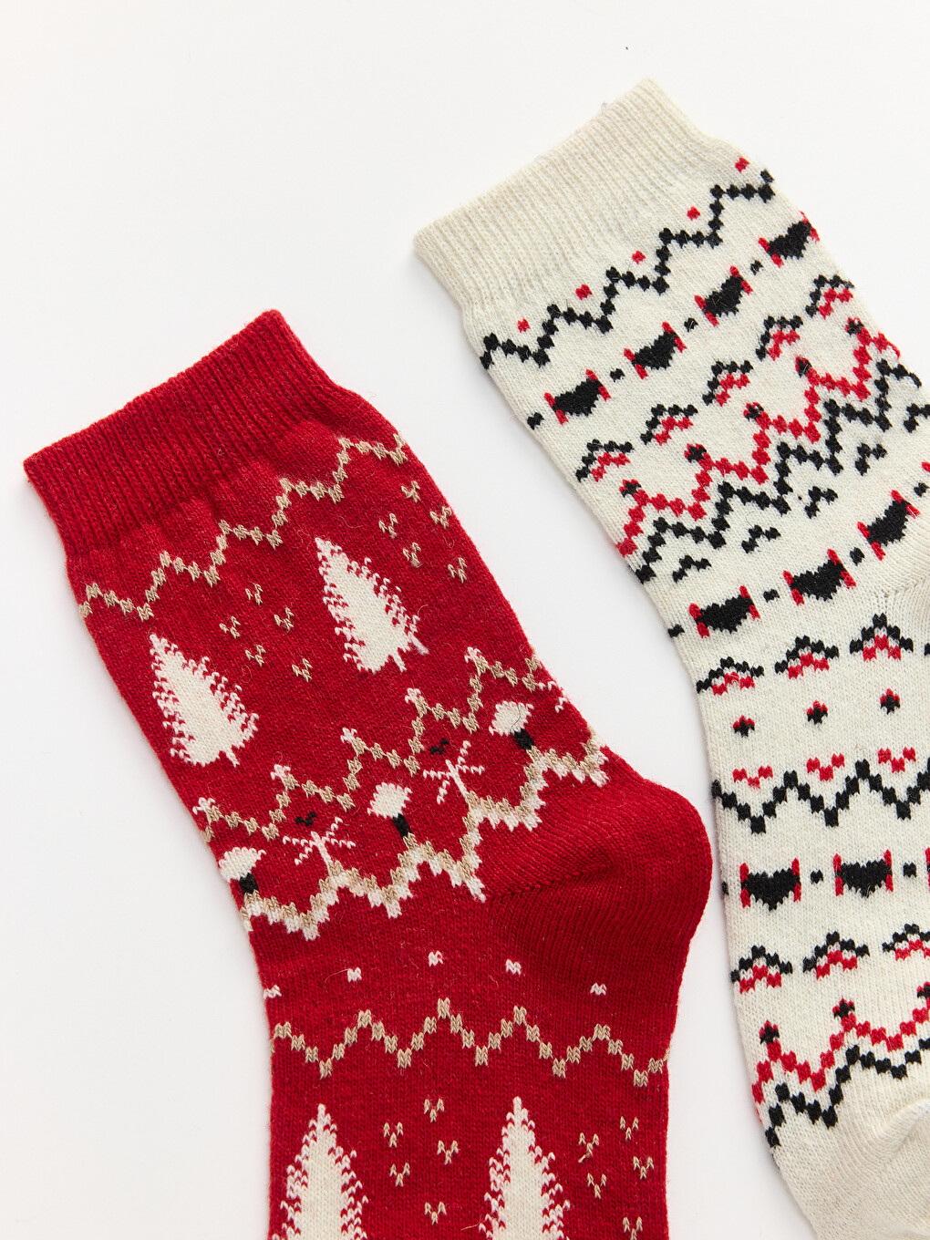 New Year Themed Women's Ankle Socks 2-pack-1