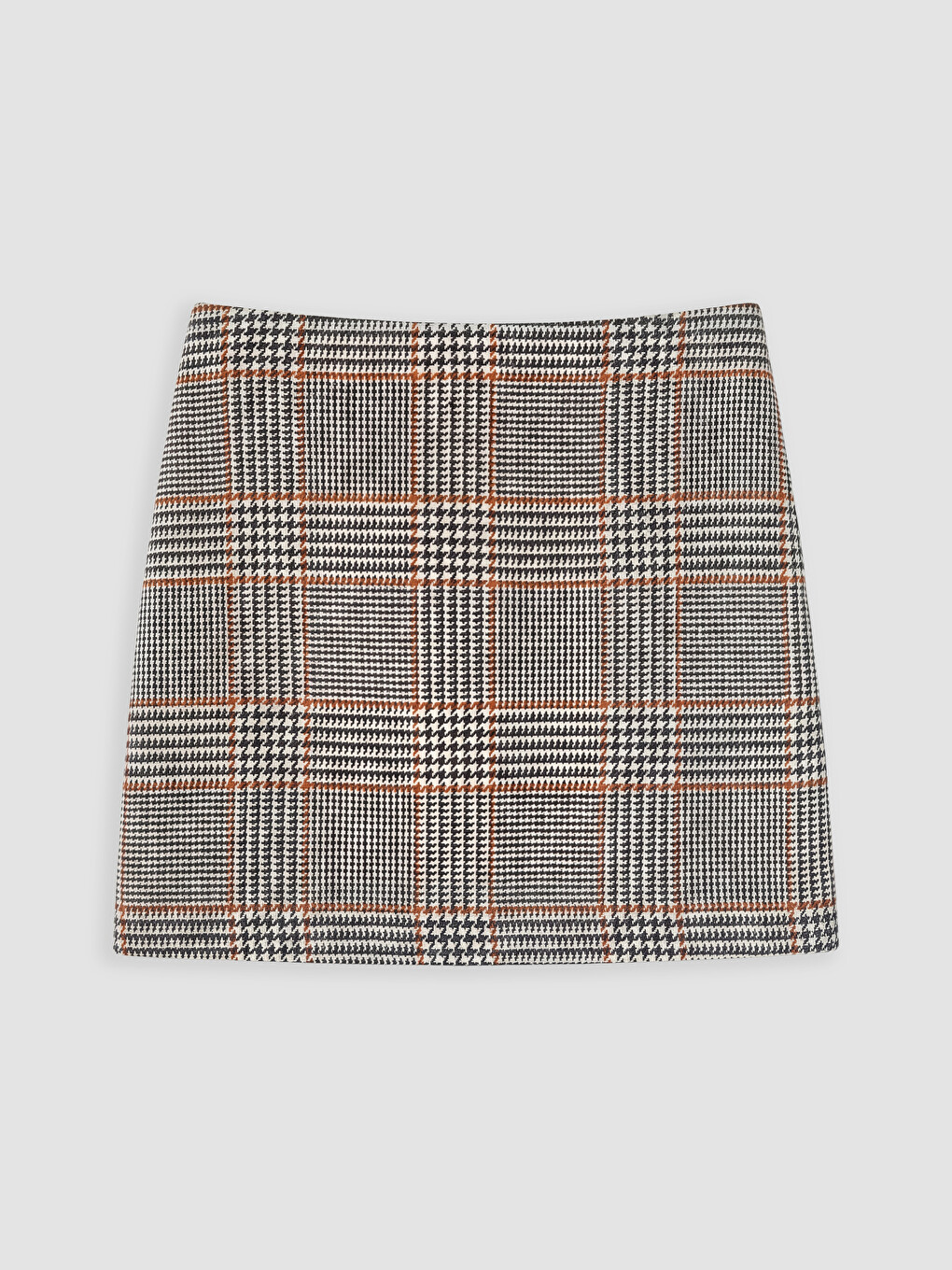 Woman Brown Skirt-4