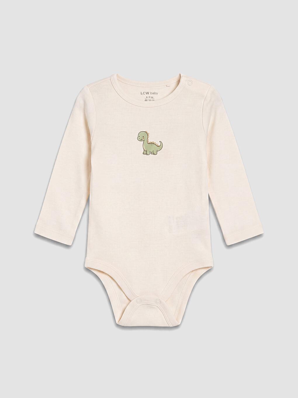 Crew Neck Printed Baby Boys' 3-piece Snap-fastened Bodysuit-9