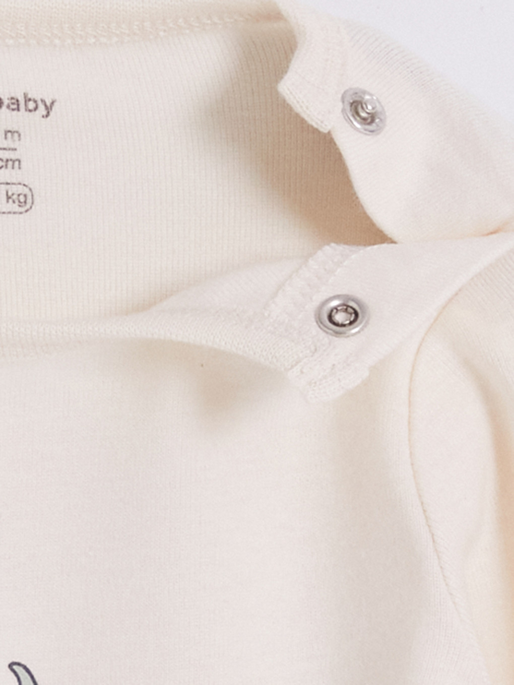 Crew Neck Printed Baby Boys' 3-piece Snap-fastened Bodysuit-10
