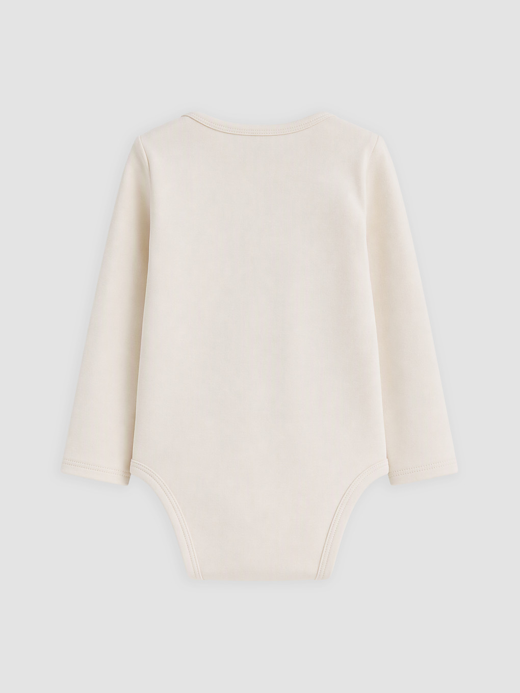 Crew Neck Printed Baby Boys' 3-piece Snap-fastened Bodysuit-4