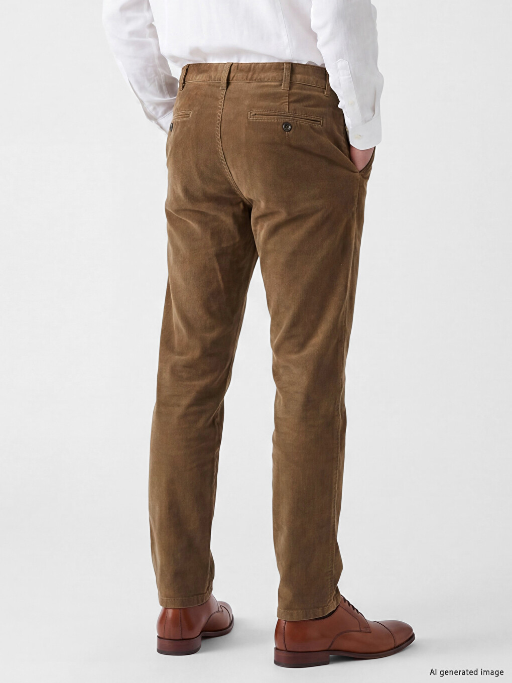 Man Brown Trousers-2