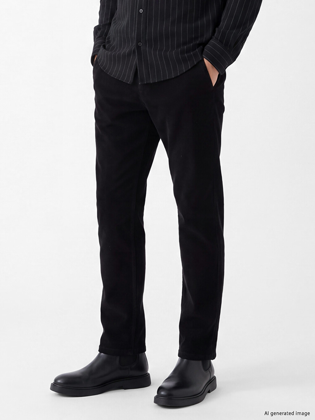 Velvet Standard Fit Men's Trousers-1