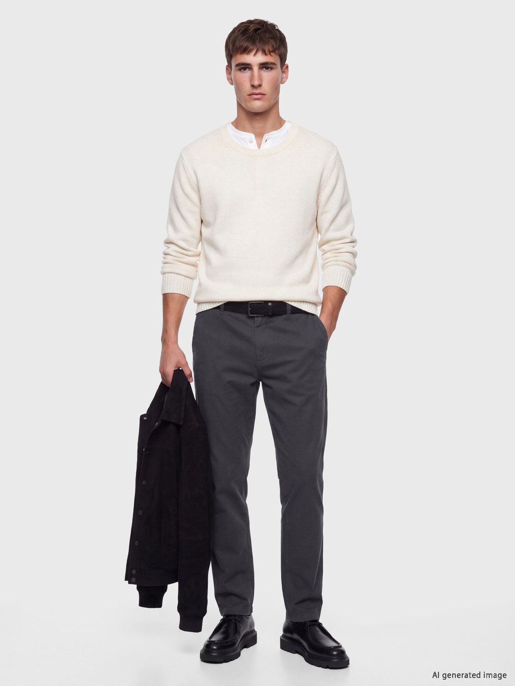 Regular Fit Men's Chino Trousers