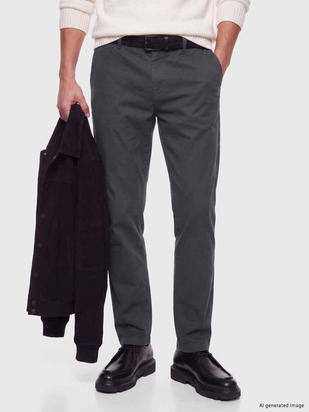 Regular Fit Men's Chino Trousers-1