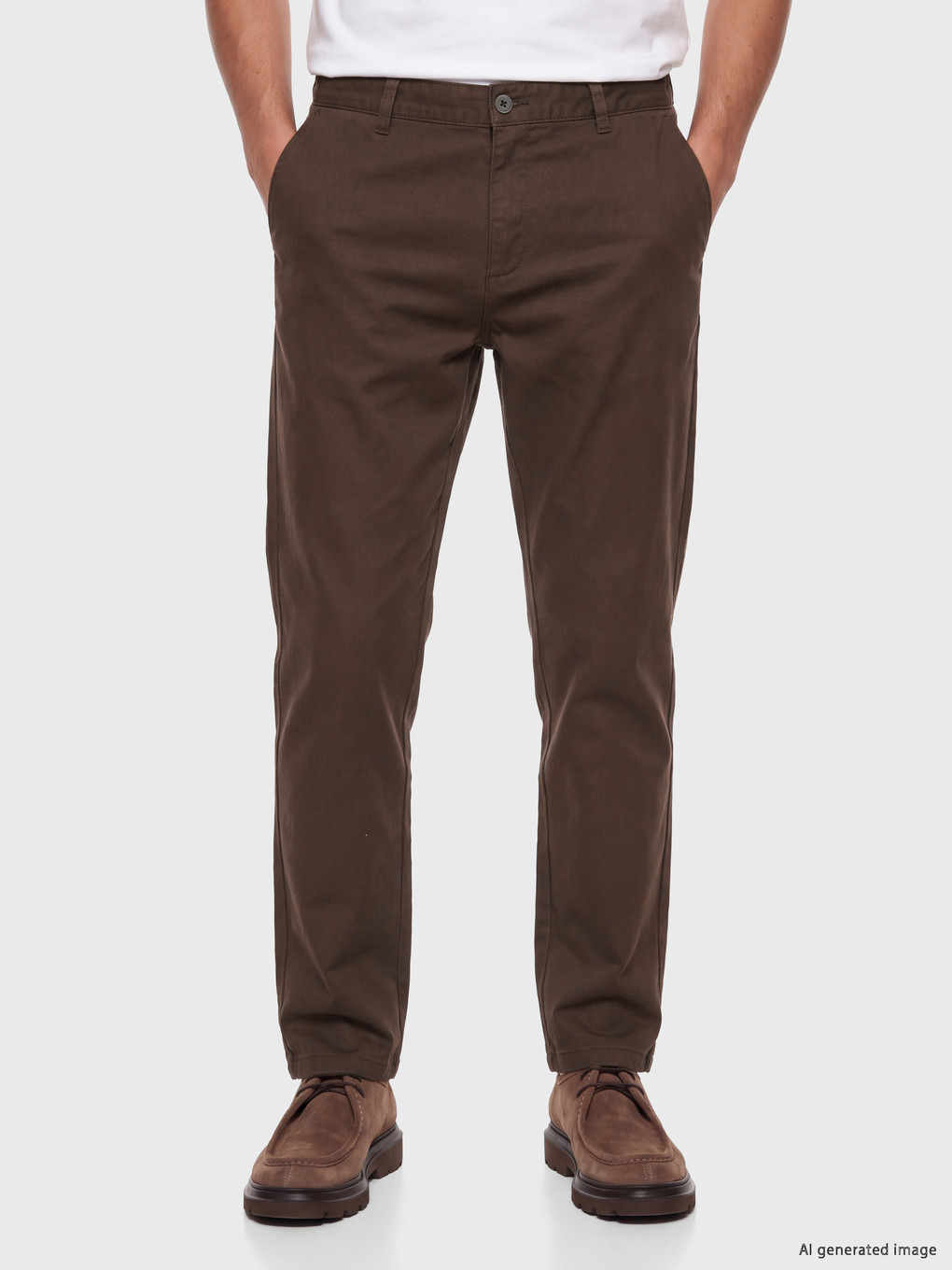 Regular Fit Men's Chino Trousers-1