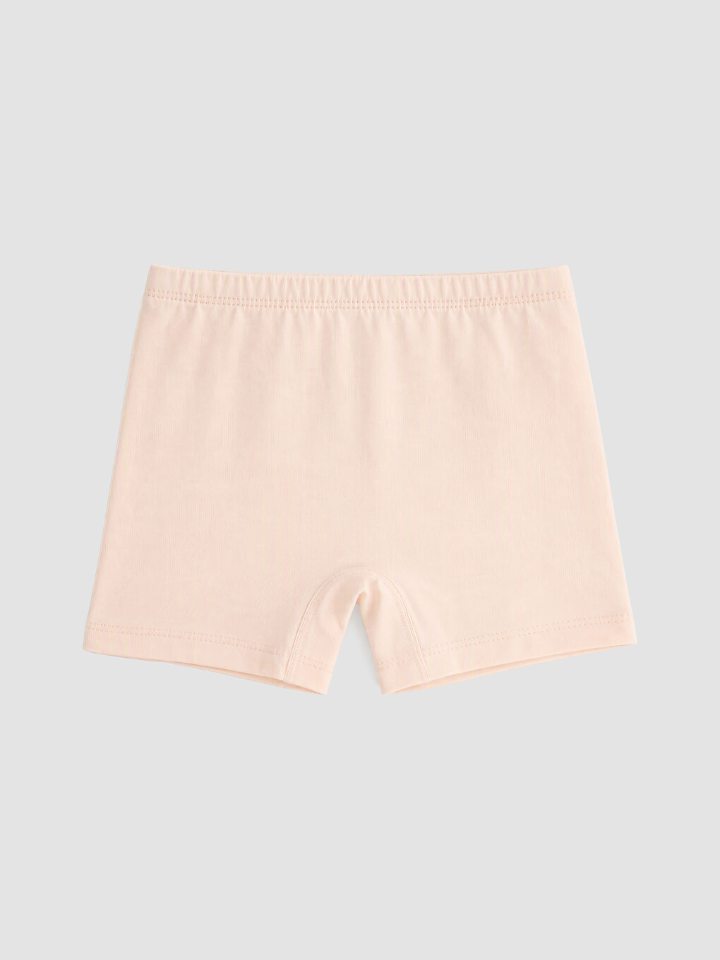 Ekru Çiçekli Kız Çocuk Boxer 3'lü-4