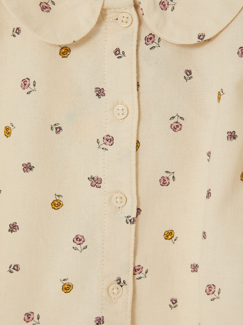Baby Girl Ecru Shirt-1