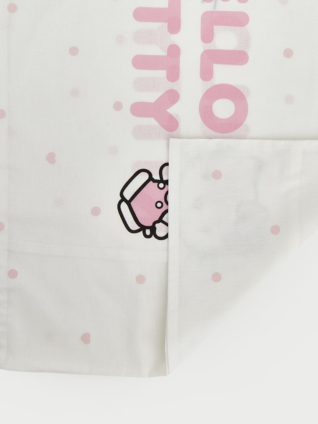 Set Mbulesash Jorgani Pambuku Me Print Hello Kitty Për Fëmijë-3