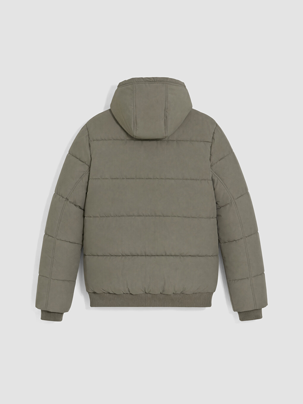 Regular Fit Hooded Men's Puffer Coat-7