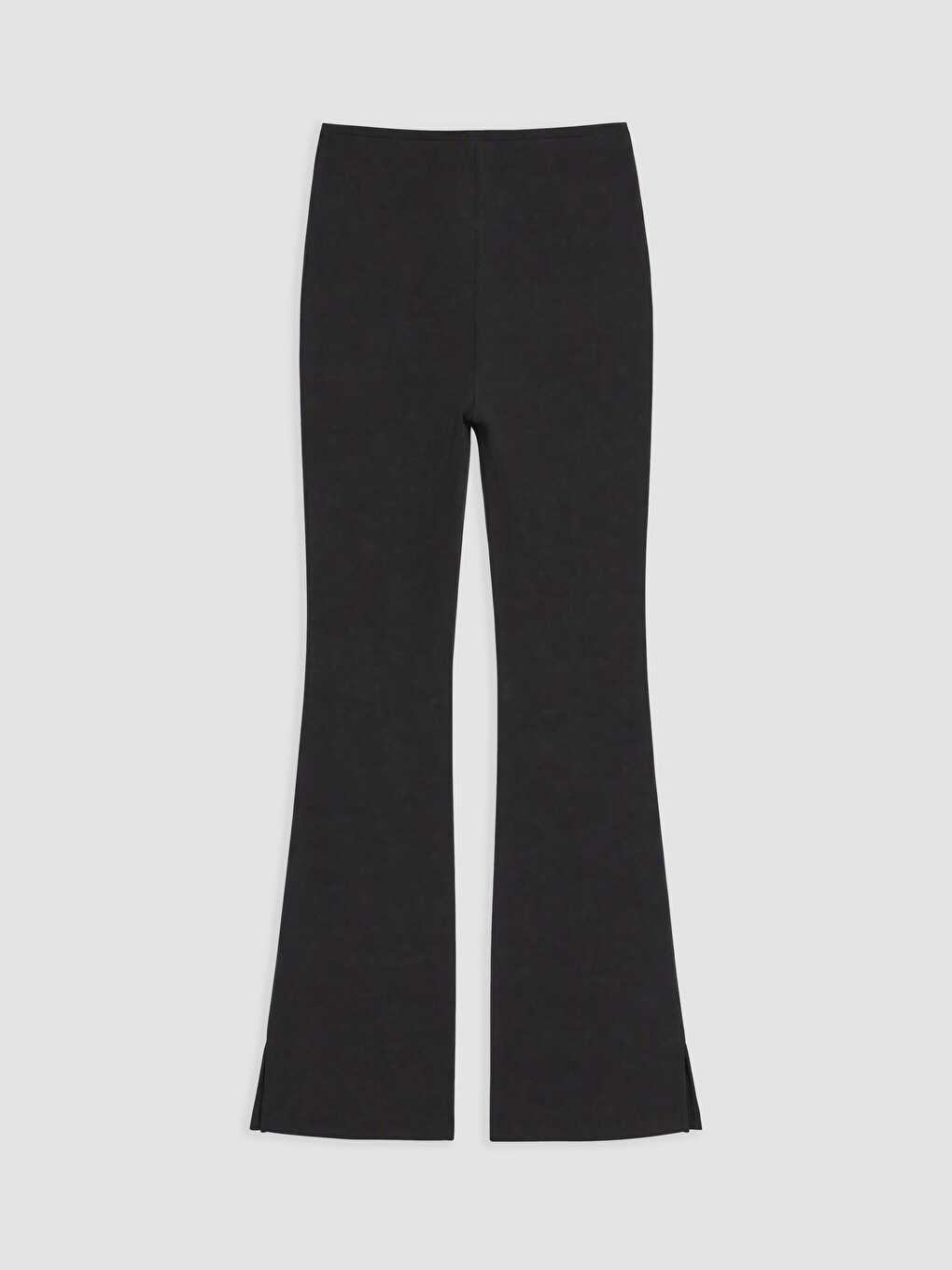 Elastic Waist Flare Women's Trousers-4