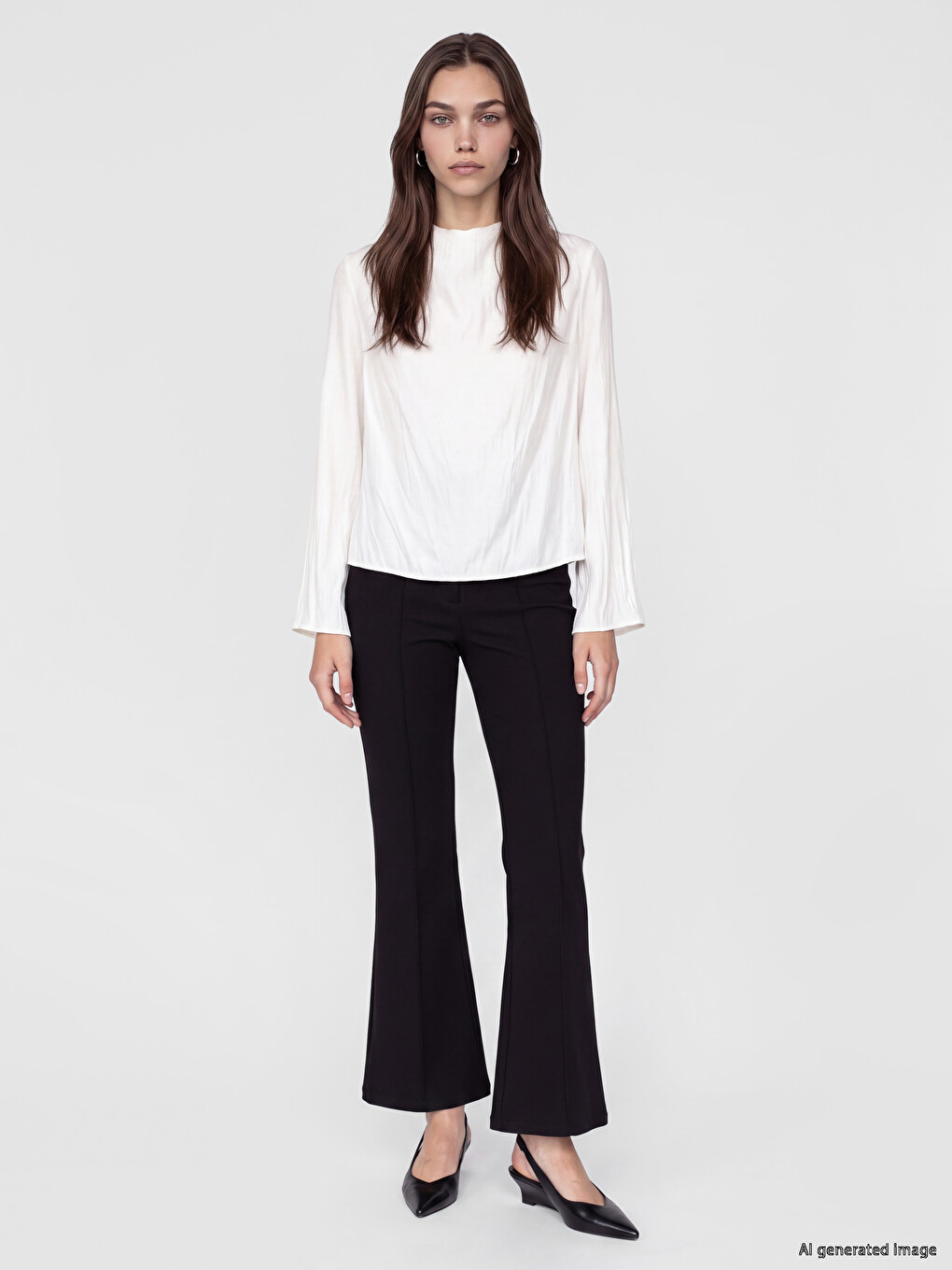 Woman Black Trousers