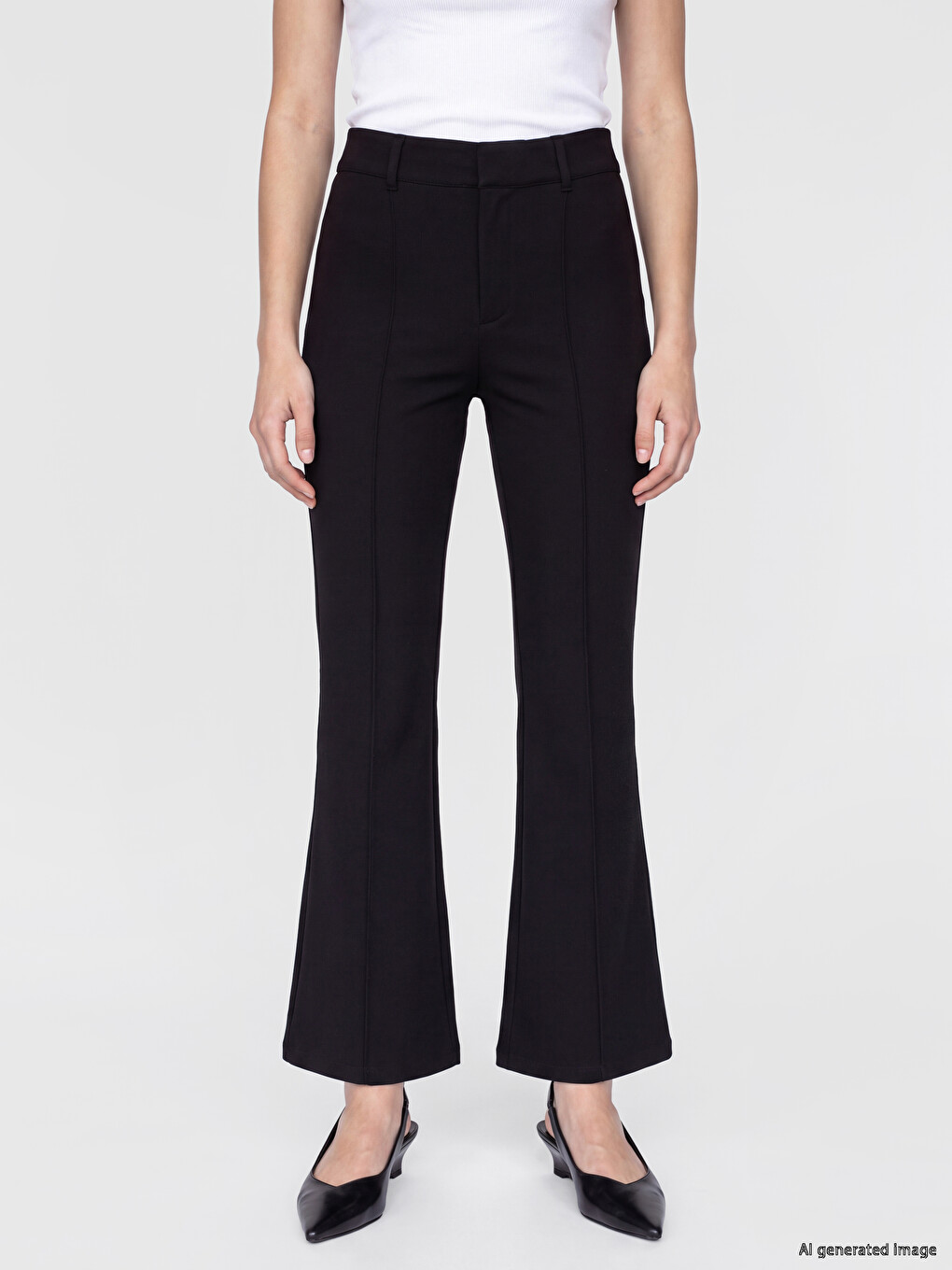 Woman Black Trousers-1
