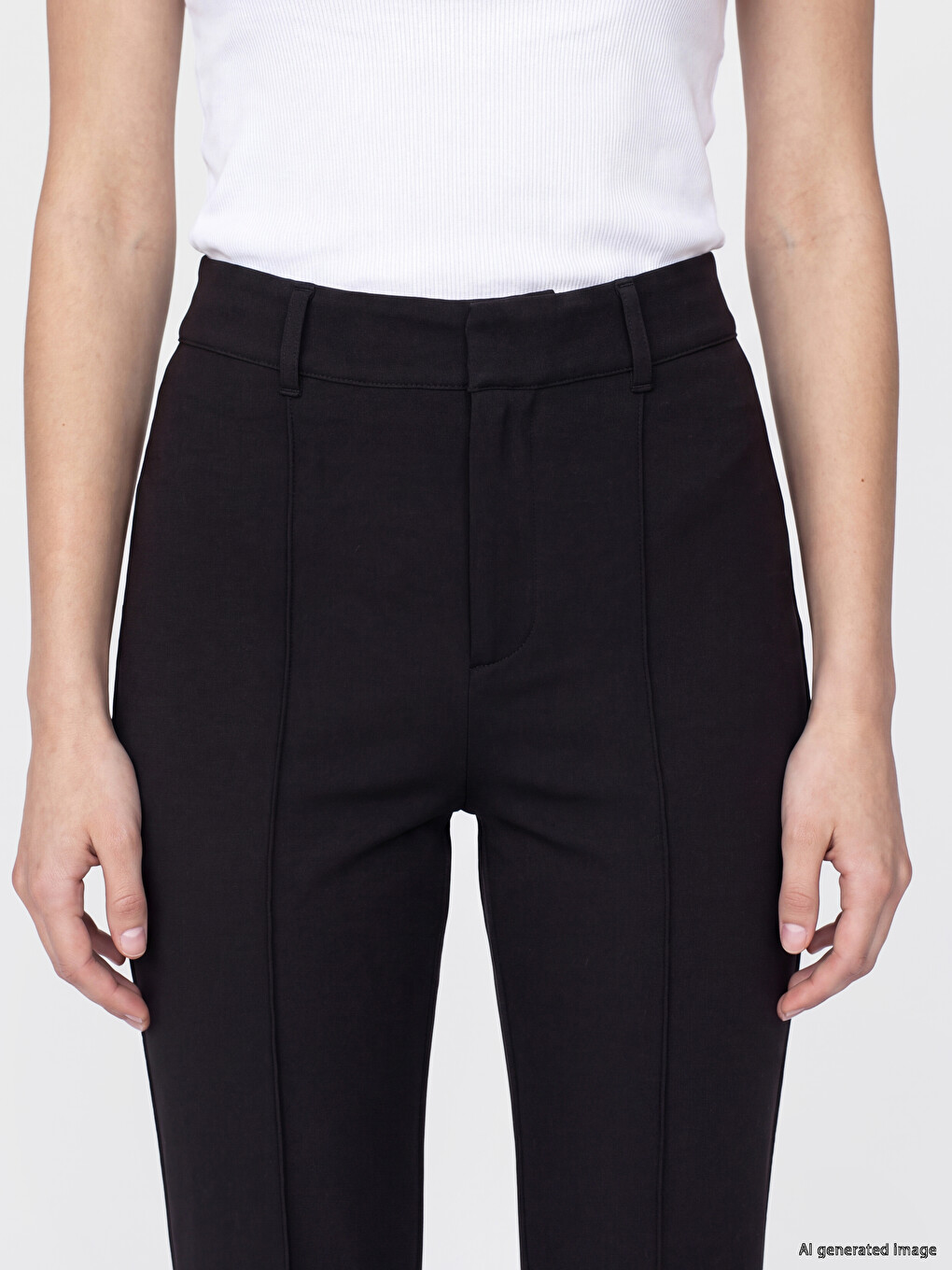 Woman Black Trousers-2