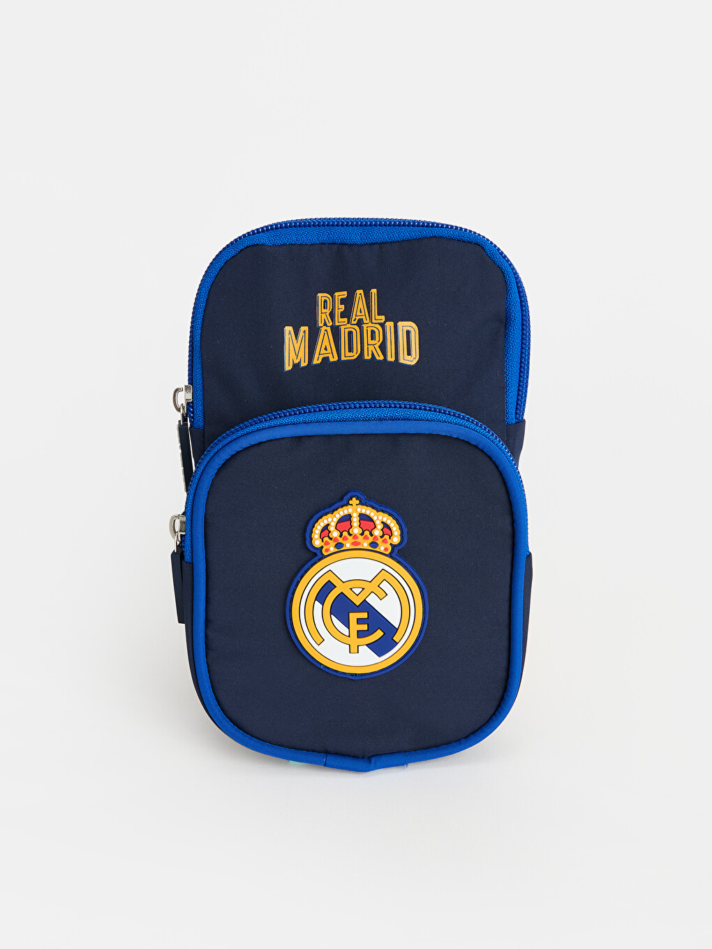 Lacivert Real Madrid Baskılı Erkek Çocuk Omuz Çantası