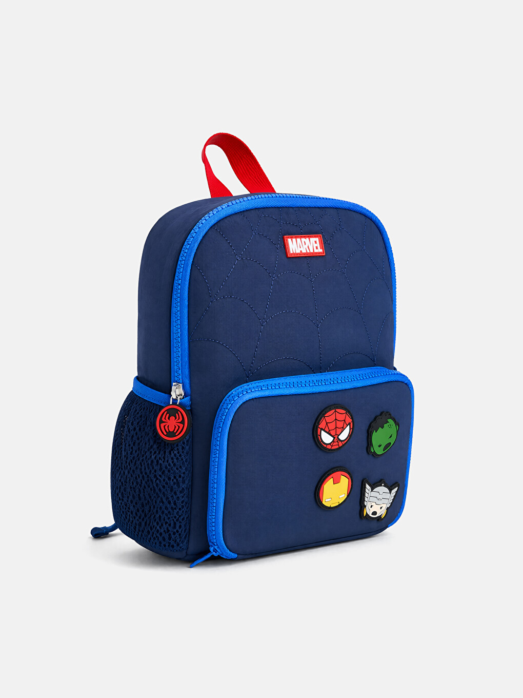 Lacivert Spider-man Baskılı Erkek Çocuk Okul Çantası-1