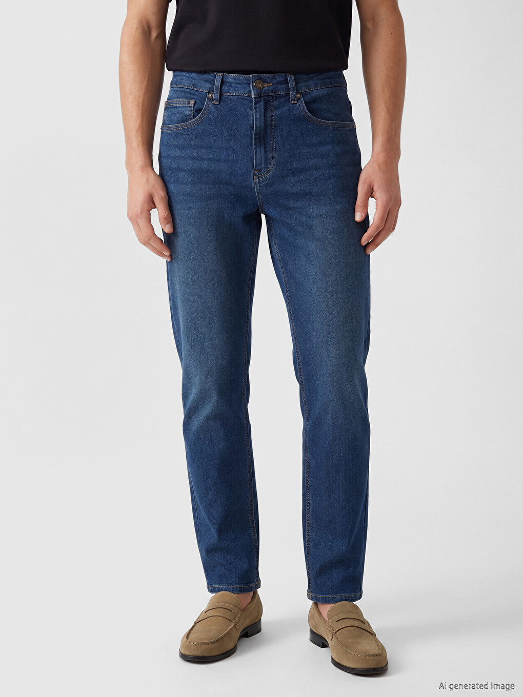 İndigo 779 Regular Fit Erkek Jean Pantolon-1