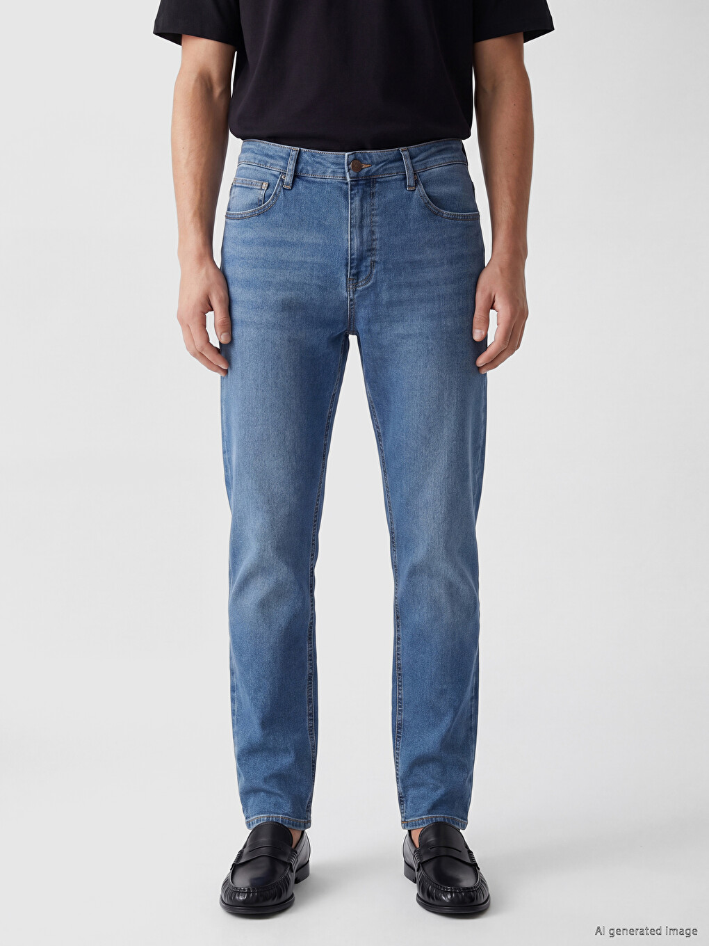 İndigo 779 Regular Fit Erkek Jean Pantolon-1