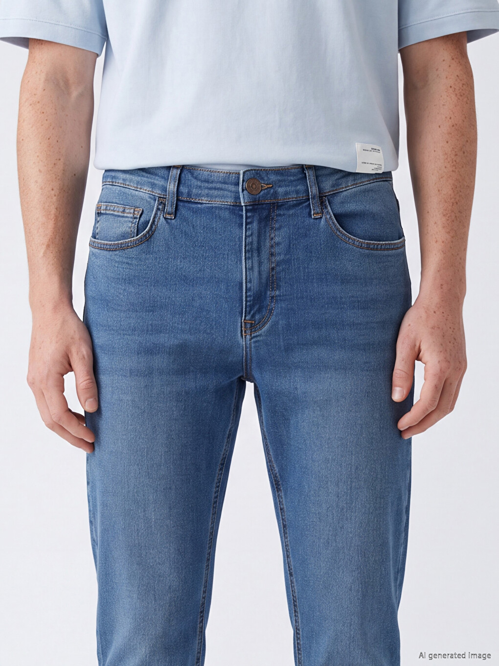 İndigo 779 Regular Fit Erkek Jean Pantolon-2