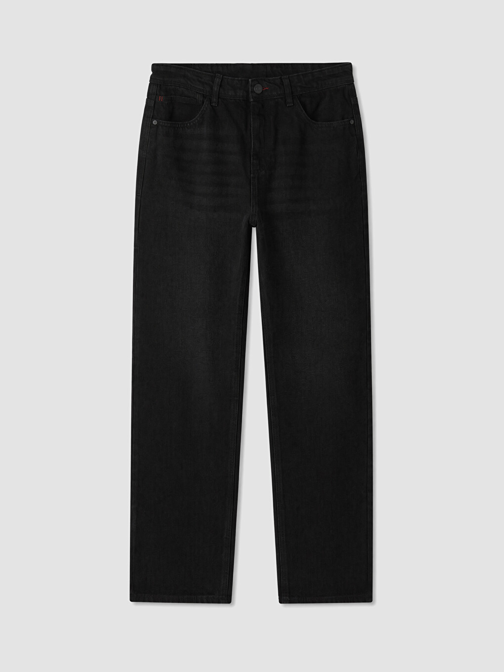 Siyah 745 Baggy Fit Erkek Jean Pantolon-3