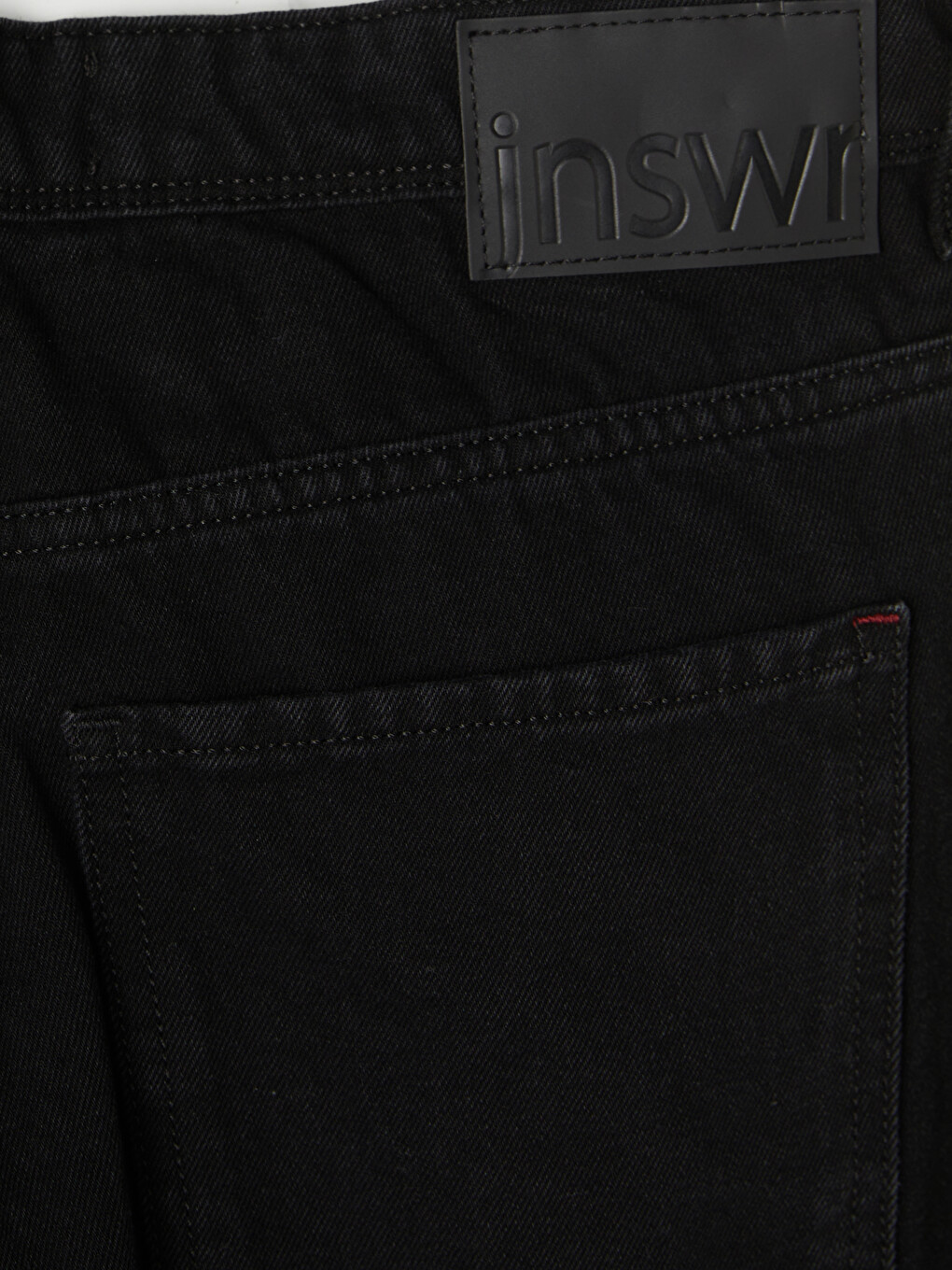 Siyah 745 Baggy Fit Erkek Jean Pantolon-4