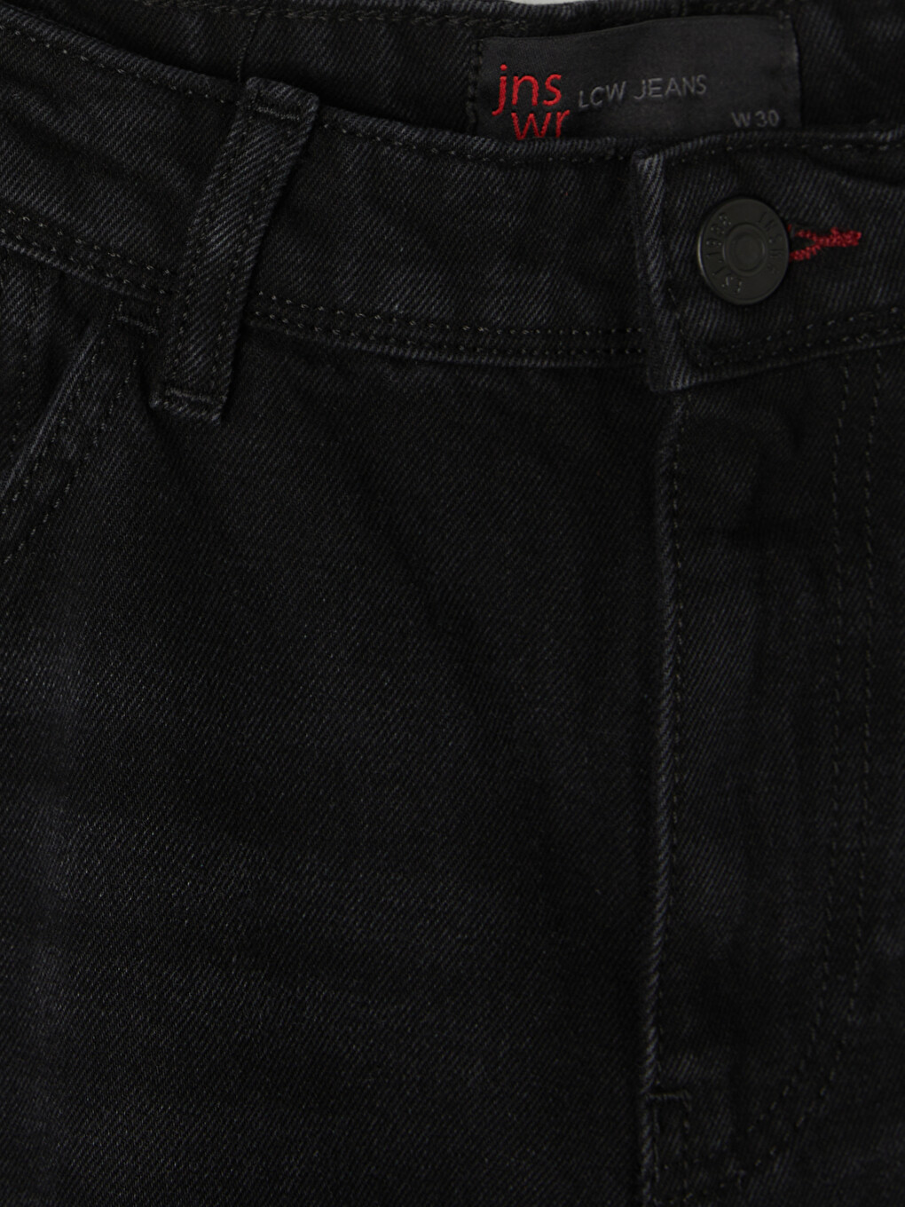 Siyah 745 Baggy Fit Erkek Jean Pantolon-5