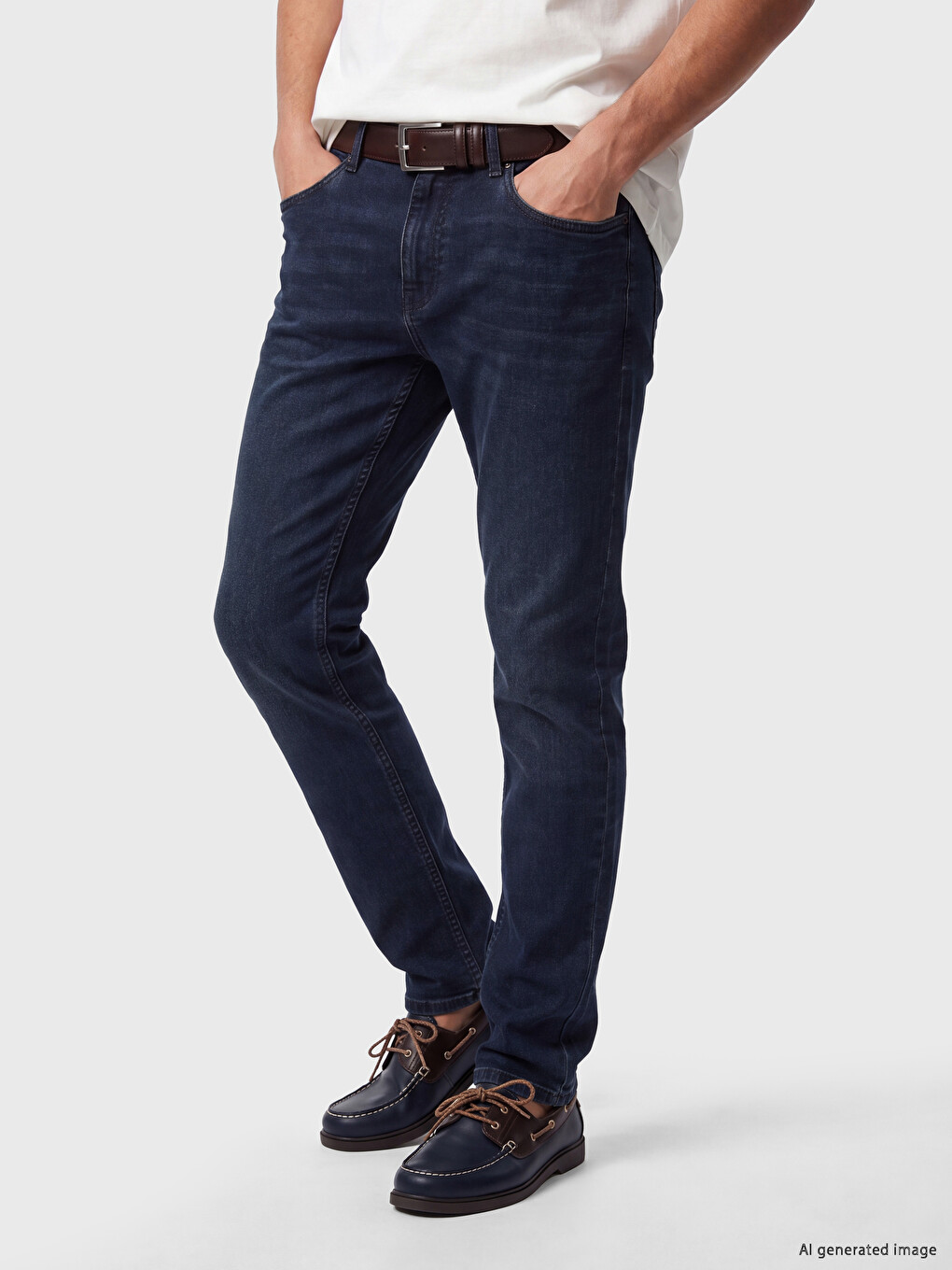 İndigo 750 Slim Fit Erkek Jean Pantolon-1