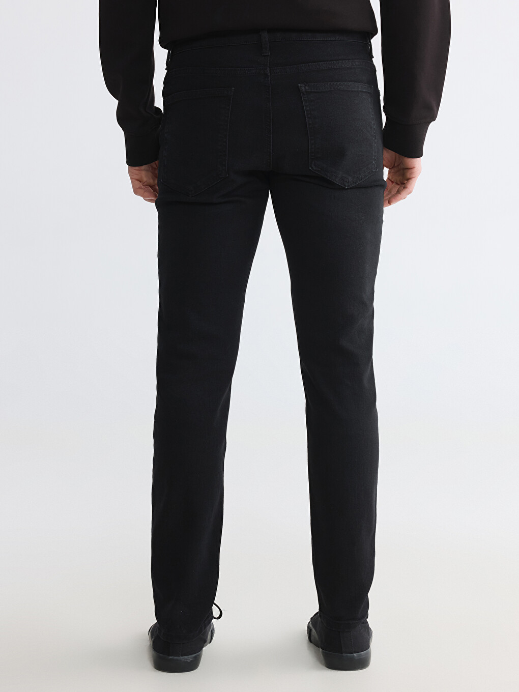 Siyah 750 Slim Fit Erkek Jean Pantolon-3