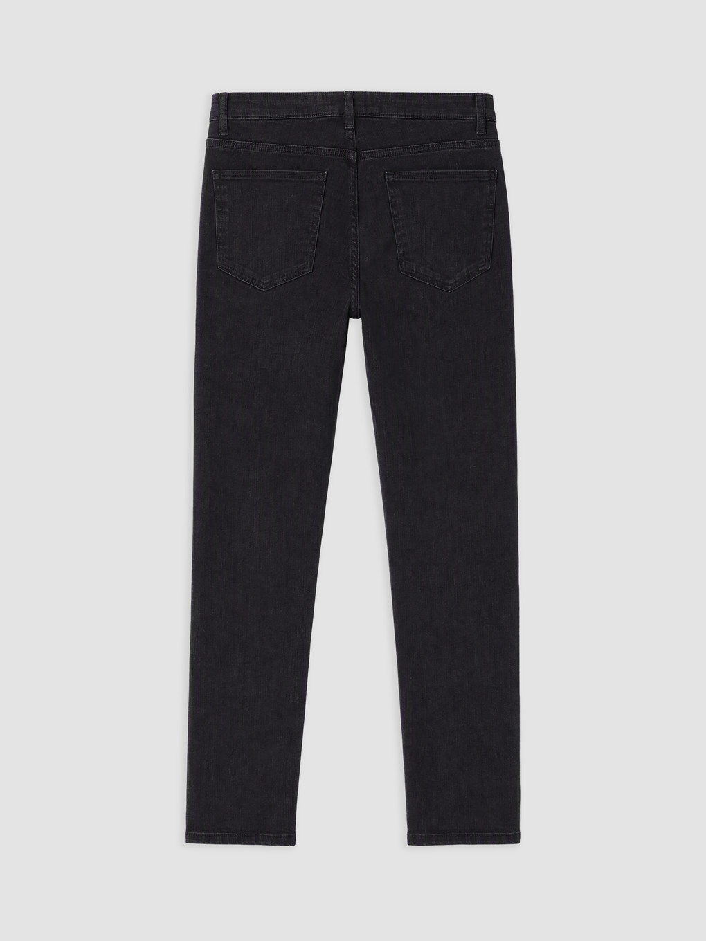 Siyah Slim Fit Esnek Kumaş Jean-4