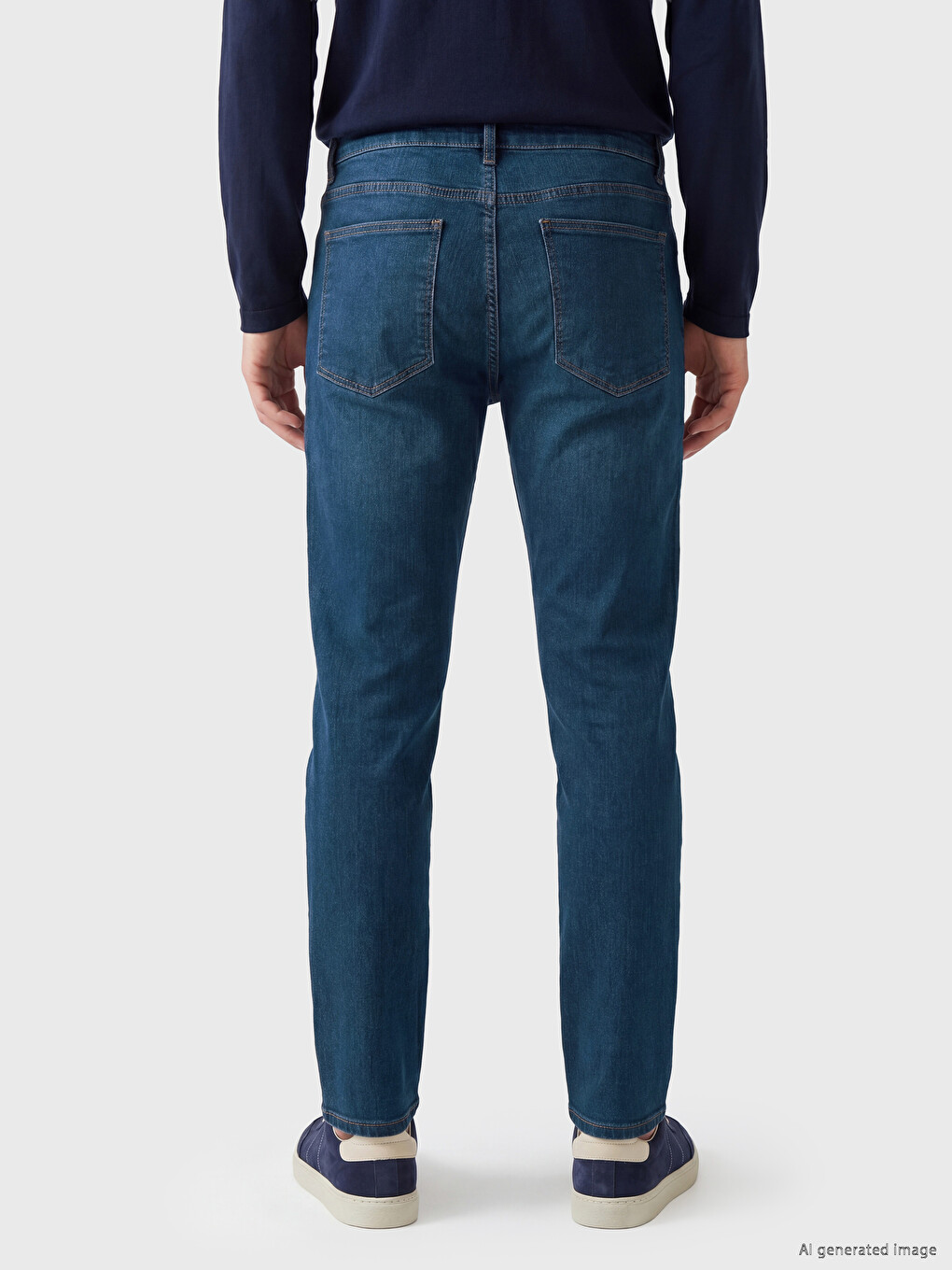 İndigo 750 Slim Fit Erkek Jean Pantolon-3