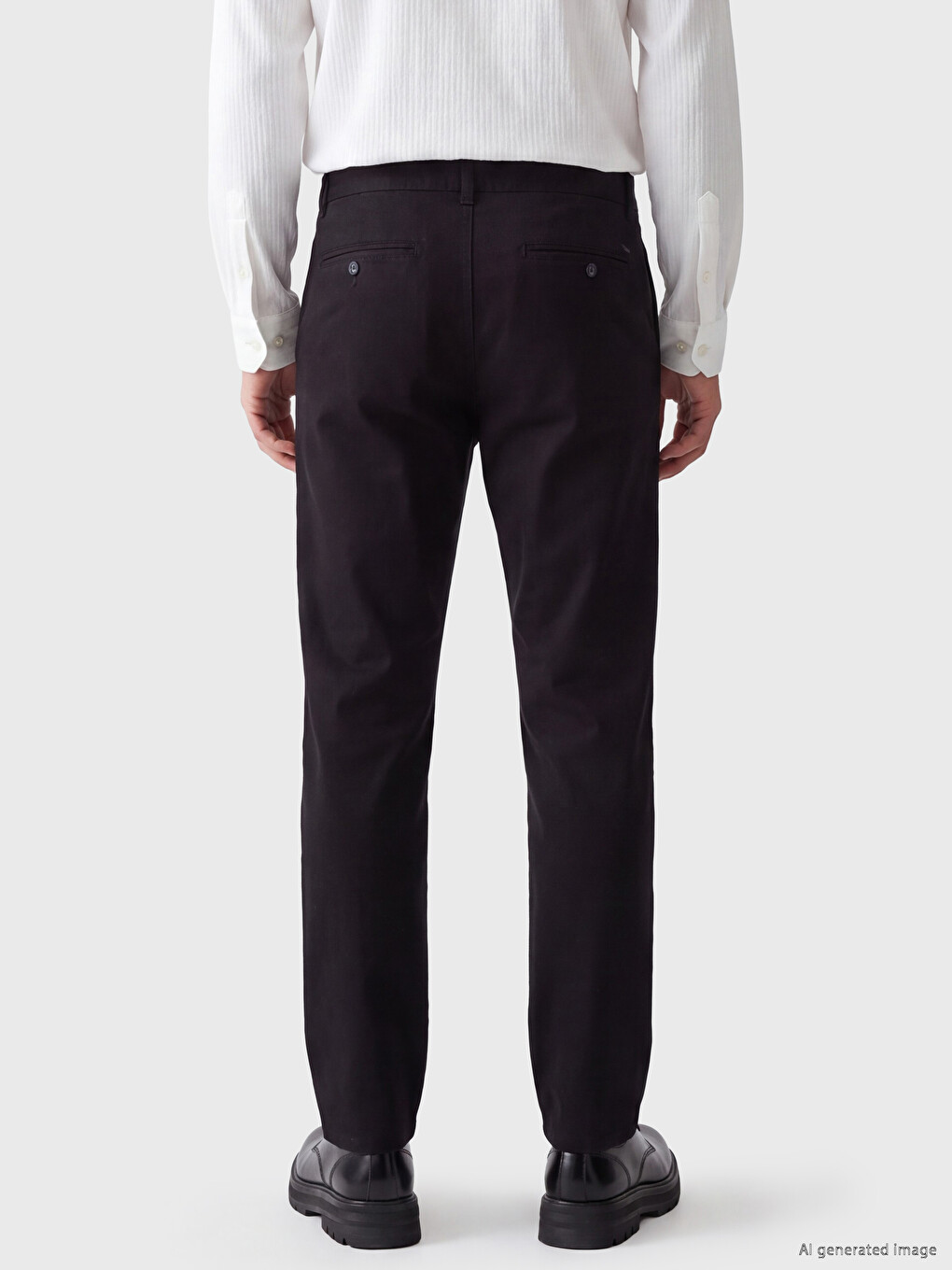 Man Black Trousers-2