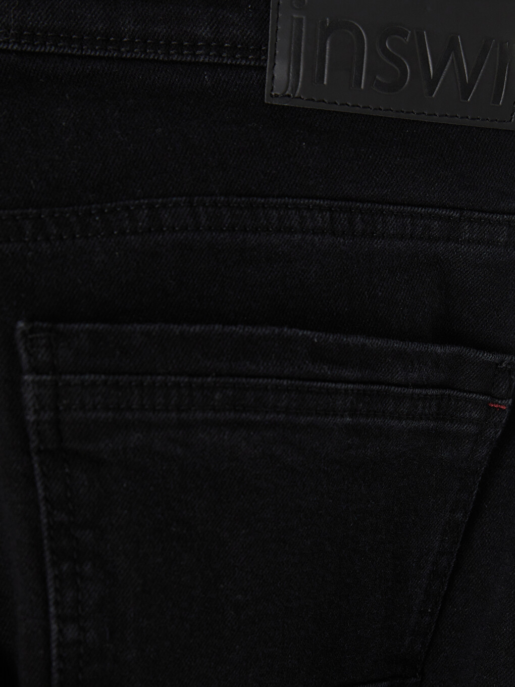 Siyah 710 Loose Fit Erkek Jean Pantolon-7