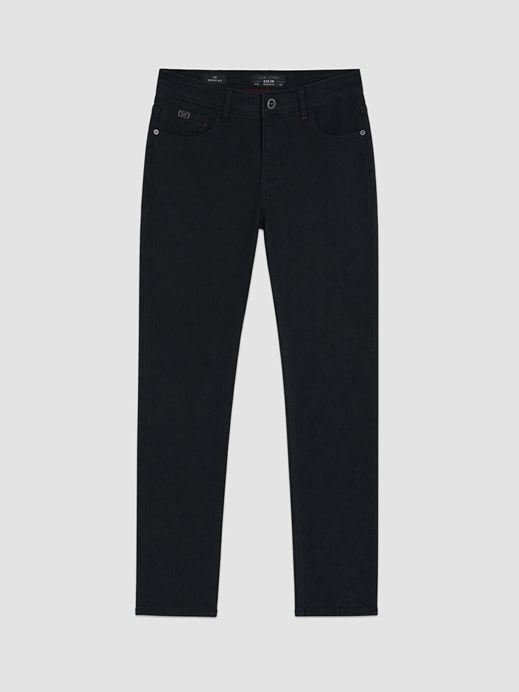 Siyah 760 Skinny Fit Erkek Jean Pantolon-3