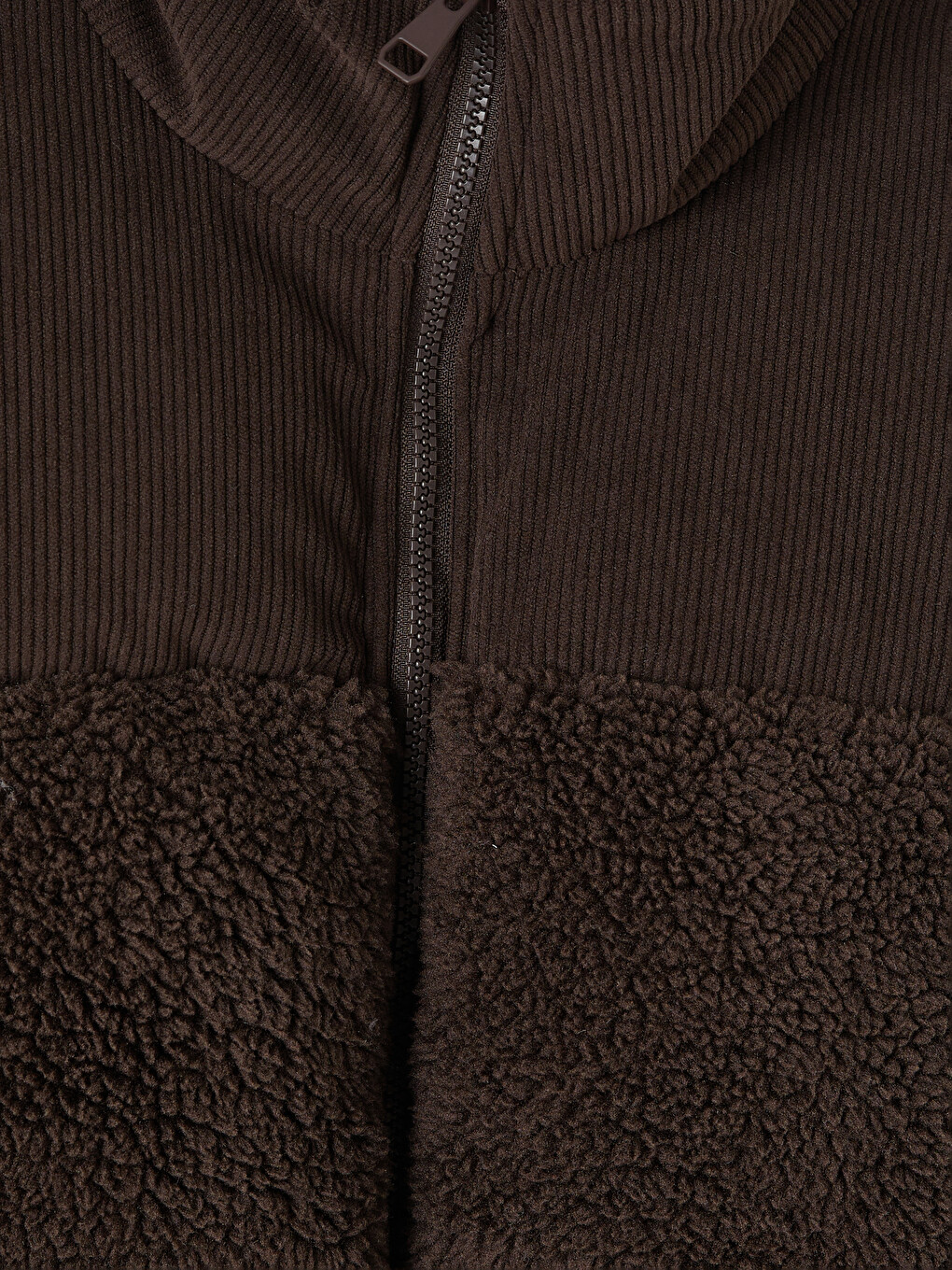 Regular Fit Mock Neck Men's Puffer Coat-6