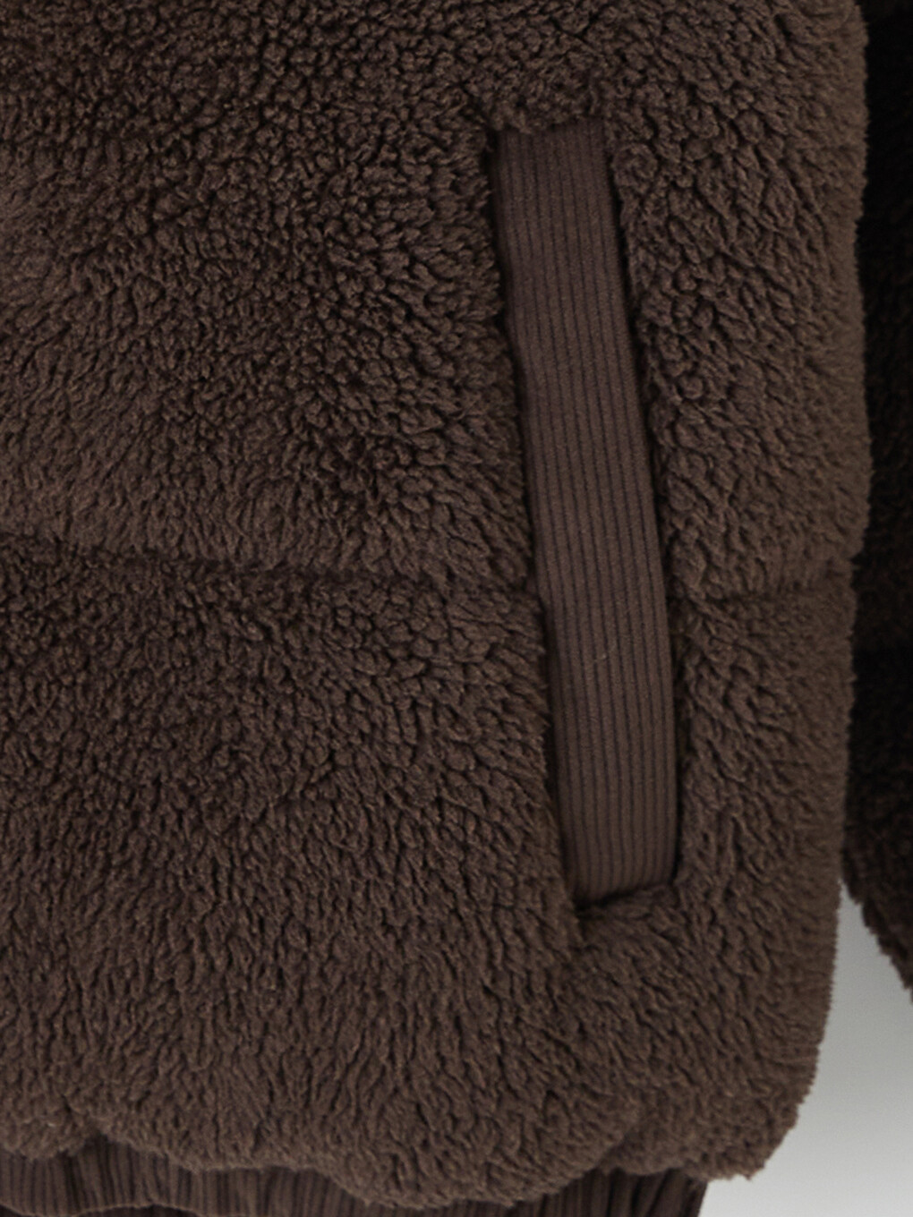 Regular Fit Mock Neck Men's Puffer Coat-8