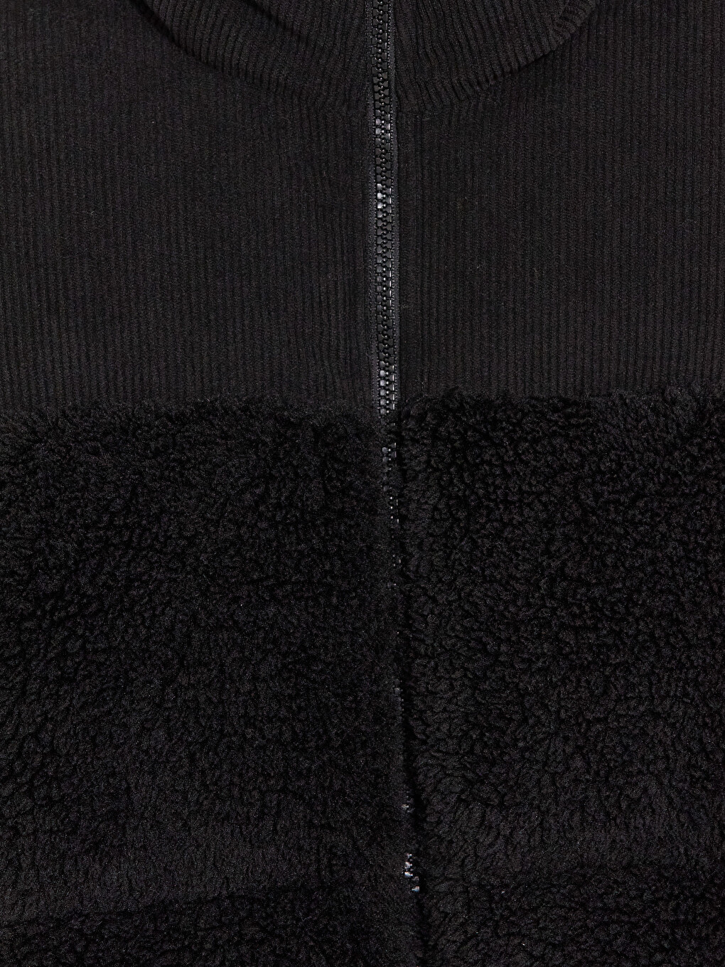 Regular Fit Mock Neck Men's Puffer Coat-5