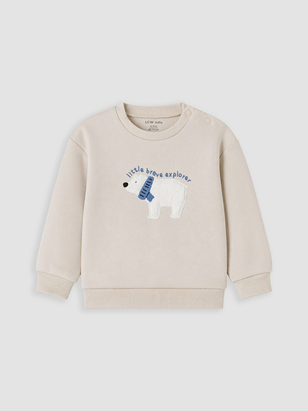 Baby Boys' Embroidered Sweatshirt And Jogger Pants-1