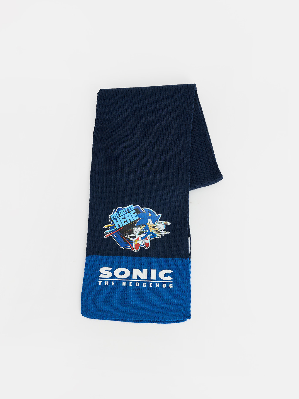 Sonic Printed Boys' Scarf-1