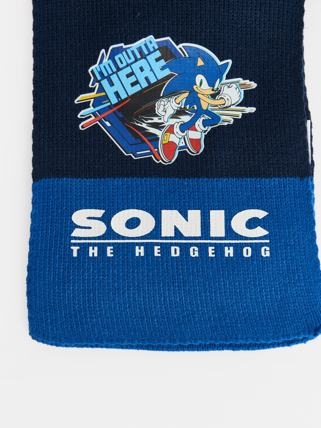 Sonic Printed Boys' Scarf-2